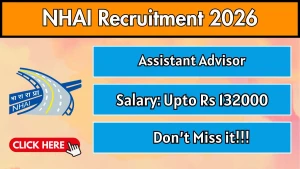 NHAI Assistant Advisor Recruitment 2026 - Apply Online NHAI Assistant Advisor Recruitment 2026 - Apply Online