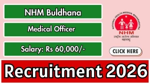 NHM Buldhana Medical Officer Recruitment 2026 - Apply Offline NHM Buldhana Medical Officer Recruitment 2026 - Apply Offline