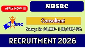 NHSRC Consultant Recruitment 2026 - Apply Online