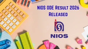 NIOS ODE Result 2026 Released - Check Demand Exam Secondary & Senior Secondary Result Online at nios.ac.in