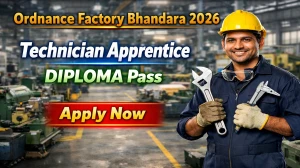 Ordnance Factory Bhandara Technician Apprentice Recruitment 2026 - Apply Offline for 50 Posts Ordnance Factory Bhandara Technician Apprentice Recruitment 2026 - Apply Offline for 50 Posts