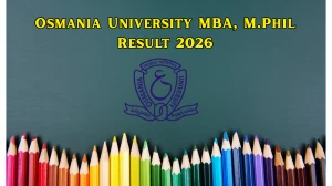 Osmania University Result 2026 Out at osmania.ac.in Direct Link to Download MBA, M.Phil Result