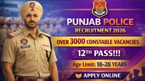 Punjab Police Constable Recruitment 2026 Notification Out - Apply Online for 3298 Posts Punjab Police Constable Recruitment 2026 Notification Out - Apply Online for 3298 Posts