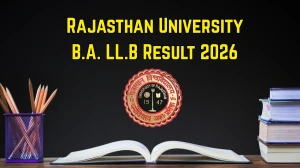 Rajasthan University Result 2026 Out - B.A. LL.B. (Hons) 1st, 3rd, 5th & 9th Sem Dec 2025 Exam Results @ result.uniraj.ac.in