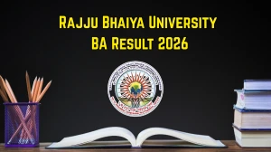 Rajju Bhaiya University Result 2026 - Check BA Result at prsuprayagraj.in