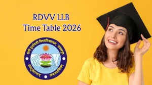 RDVV Time Table 2026 (Out) – Check LLB Exam Dates & Download PDF