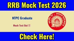 RRB NTPC Official Mock Test 2026 OUT (Direct Link) - Download Scorecard @ rrbchennai.gov.in RRB NTPC Official Mock Test 2026 OUT (Direct Link) - Download Scorecard @ rrbchennai.gov.in
