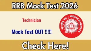 RRB Technician Official Mock Test 2026 Out - Practice Here RRB Technician Official Mock Test 2026 Out - Practice Here