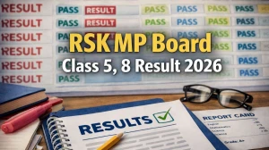 RSK MP Board Class 5, 8 Result 2026 Out - Check MP Board 5th 8th Result at rskmp.in