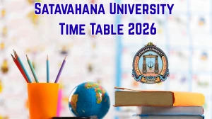 Satavahana University Time Table 2026 (Out) – Download B.Pharmacy, M.Ed Exam Date Sheet @ satavahana.ac.in