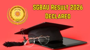 SGBAU Result 2026 Declared - Check LLM Additional Sem 1, 2, 3 and MA Gender & Women Studies Sem 3 Result Online at sgbau.ac.in SGBAU Result 2026 Declared - Check LLM Additional Sem 1, 2, 3 and MA Gender & Women Studies Sem 3 Result Online at sgbau.ac.in