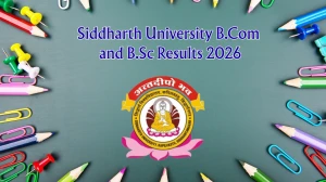 Siddharth University Result 2026 Out at suksn.edu.in Direct Link to Download UG and PG Courses Result