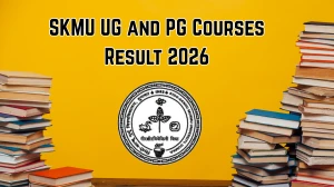 SKMU Result 2026 (Out) – Check UG and PG Courses Results @ skmu.ac.in
