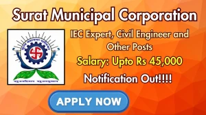 SMC Recruitment 2026 – Walk in for 05 IEC Expert, Civil Engineer and Other Posts