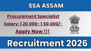 SSA Procurement Specialist Recruitment 2026 - Apply Online