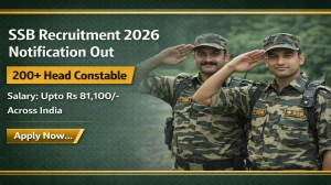 SSB Head Constable Recruitment 2026 - Apply Online for 233 Posts