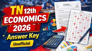 Tamil Nadu 12th Economics Public Exam 2026 Answer Key (Unofficial) with Question Paper PDF Tamil Nadu 12th Economics Public Exam 2026 Answer Key (Unofficial) with Question Paper PDF