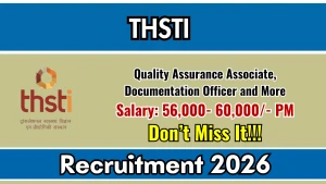 THSTI Recruitment -2026 Apply Online for Quality Assurance Associate, Documentation Officer and More
