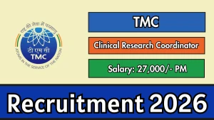 TMC Clinical Research Coordinator Recruitment 2026 - Apply Online