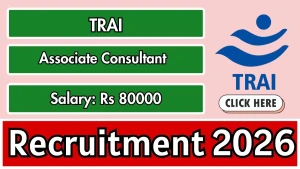 TRAI Associate Consultant Recruitment 2026 - Apply Online