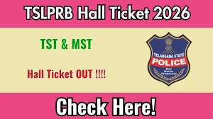 TSLPRB TSRTC Hall Ticket 2026 Out- Download Here