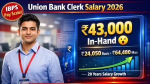 Union Bank of India Clerk Salary 2026: Basic Pay, In-Hand Pay, Allowances & Promotion Growth Union Bank of India Clerk Salary 2026: Basic Pay, In-Hand Pay, Allowances & Promotion Growth
