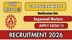 UP Anganwadi Worker Recruitment 2026 - Apply Online