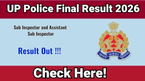 UP Police SI & ASI Final Result 2026 OUT (Direct Link) - Download Scorecard @ uppbpb.gov.in