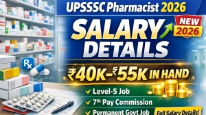 UPSSSC Pharmacist Salary 2026: Get Pay Scale, In-Hand Salary, Allowances & Career Growth
