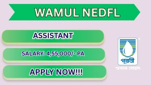 WAMUL NEDFL Assistant Recruitment 2026 - Apply Online WAMUL NEDFL Assistant Recruitment 2026 - Apply Online