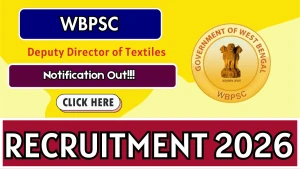 WBPSC Deputy Director Recruitment 2026 - Apply Online