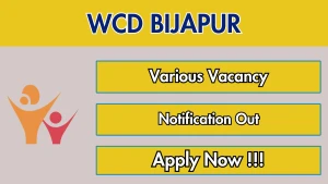 WCD Bijapur Recruitment 2026 - Apply Online for 29 Cook, Assistants, More Posts
