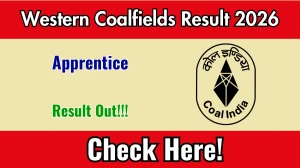 WCL Apprentice Result 2026 OUT (Direct Link) - Download Scorecard @ westerncoal.in WCL Apprentice Result 2026 OUT (Direct Link) - Download Scorecard @ westerncoal.in