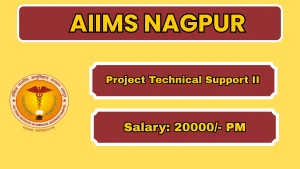 AIIMS Nagpur Project Technical Support II Recruitment 2026 - Apply Online