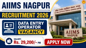 AIIMS Nagpur Data Entry Operator Recruitment 2026 - Apply Online