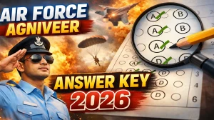 Air Force Agniveer Answer Key 2026 OUT - Download PDF, Response Sheet & Objection Link