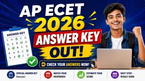 AP ECET 2026 Answer Key Out - Download PDF and Raise Objections at cets.apsche.ap.gov.in