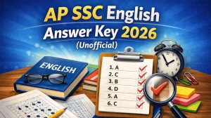 AP SSC English Answer Key 2026 (Unofficial) - Get Solutions Here
