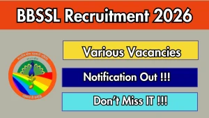BBSSL Recruitment 2026 - Apply Online for Zonal Manager, Executive and More Posts