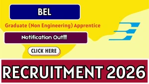 BEL Graduate (Non Engineering) Apprentice Recruitment 2026 - Walkin