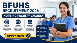 BFUHS Nursing Faculty Recruitment 2026 - Apply Online for 17 Posts