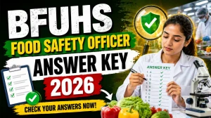 BFUHS Food Safety Officer Answer Key 2026 OUT - Download PDF, Response Sheet & Objection Link