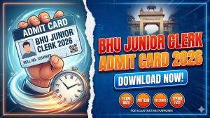 BHU Junior Clerk Admit Card 2026 (Out) - Download Here