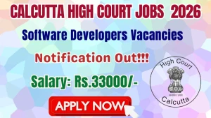 Calcutta High Court Software Developers Recruitment 2026 - Apply Offline