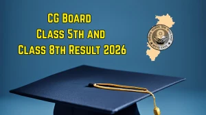 CG Board Class 5th & Class 8th Result 2026 Out - Check Online, Direct Link at cgbse.nic.in