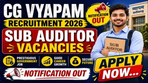 CG Vyapam Sub Auditor Recruitment 2026 Notification Out - Apply Online for 69 Posts