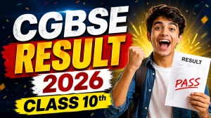 CGBSE 10th Result 2026 - Direct Link to Download 10th Result at cgbse.nic.in CGBSE 10th Result 2026 - Direct Link to Download 10th Result at cgbse.nic.in