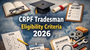 CRPF Tradesman Eligibility Criteria 2026: Check Age Limit, Qualification, Relaxation & Physical Standards