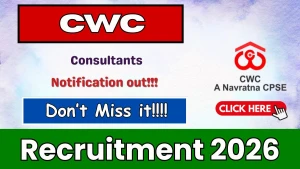CWC Consultant Recruitment 2026 - Apply Online CWC Consultant Recruitment 2026 - Apply Online