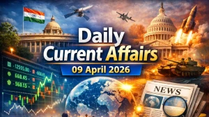 Daily Current Affairs – 09 April 2026